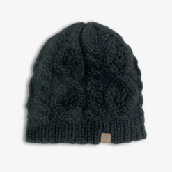 Appaman Winter Accessories|Accessories-Bonnie Beanie BlackCableKnit