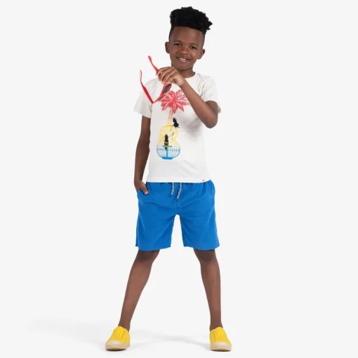 Appaman Shorts-Camp Shorts BlueTerry