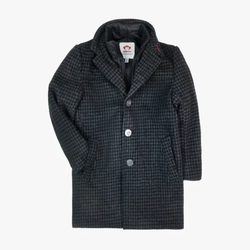 Appaman Winter Coats|Winter Coats-City Overcoat Houndstooth