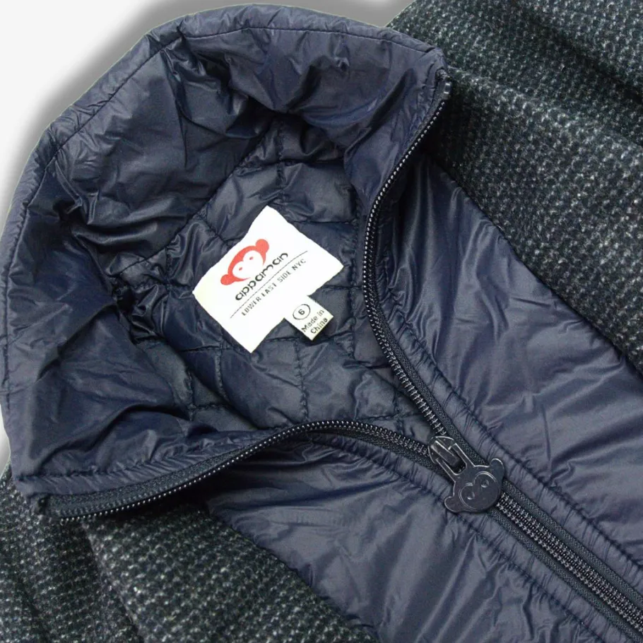Appaman Winter Coats|Winter Coats-City Overcoat CheckeredInk