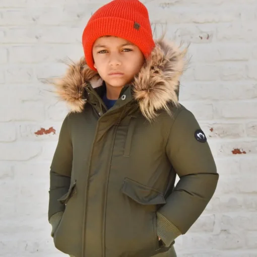 Appaman Winter Coats|Winter Coats-City Transit Coat MilitaryOlive