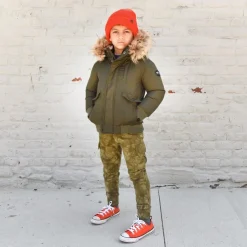 Appaman Winter Coats|Winter Coats-City Transit Coat MilitaryOlive