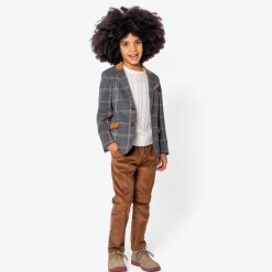 Appaman Vests & Jackets|Vests & Jackets-Club Jacket SmokyWindowpane