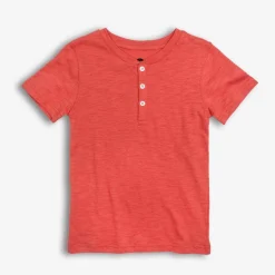 Appaman Henleys & Polos-Day Party Henley Coral