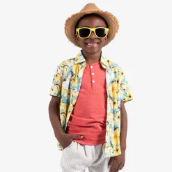 Appaman Henleys & Polos-Day Party Henley Coral