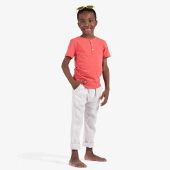 Appaman Henleys & Polos-Day Party Henley Coral