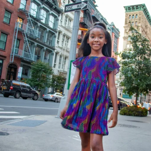 Appaman Party Dresses-Ellie Dress MetallicDots