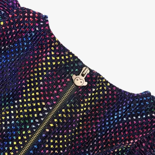 Appaman Party Dresses-Ellie Dress MetallicDots