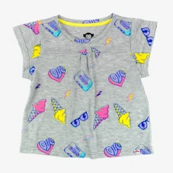 Appaman Tees-Elsa Tee HeatherGrey