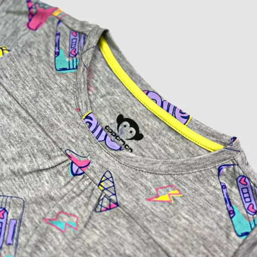 Appaman Tees-Elsa Tee HeatherGrey