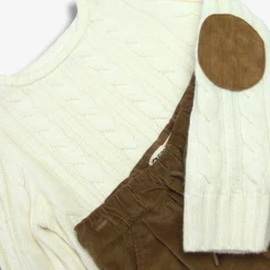 Appaman Sweaters|Sweatshirts & Hoodies-Fisherman Sweater WinterWhite