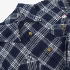 Appaman Flannels|Sweatshirts & Hoodies-Flannel Shirt NavyPlaid