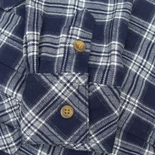 Appaman Flannels|Sweatshirts & Hoodies-Flannel Shirt NavyPlaid