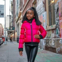 Appaman Winter Coats|Winter Coats-Flurry Coat Fuchsia