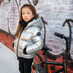 Appaman Winter Coats|Winter Coats-Flurry Coat Silver