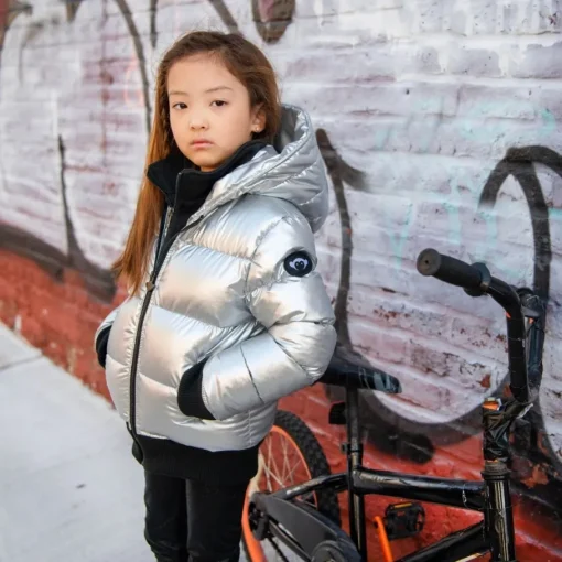 Appaman Winter Coats|Winter Coats-Flurry Coat Silver