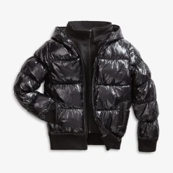 Appaman Winter Coats|Winter Coats-Flurry Coat ShinyBlack