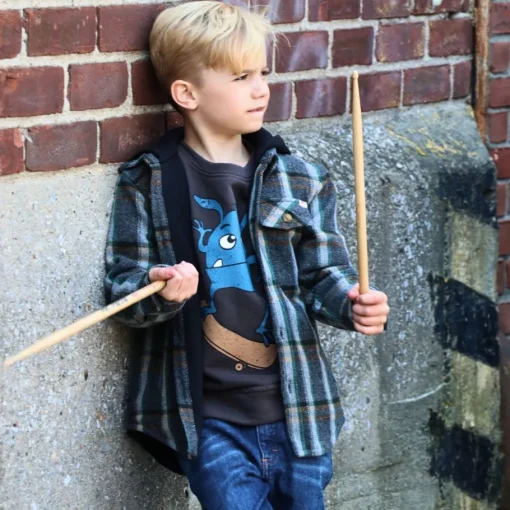 Appaman Flannels|Sweatshirts & Hoodies-Glen Hooded Shirt Woodland