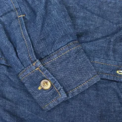 Appaman Sweatshirts & Hoodies-Glen Hooded Shirt DenimBlue