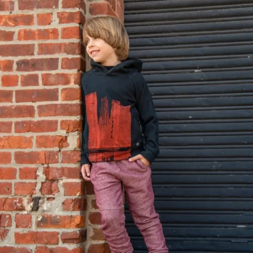 Appaman Sweatshirts & Hoodies|Graphic Tees-High Street Pullover Black