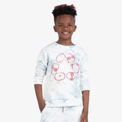 Appaman Sweatshirts & Hoodies|Graphic Tees-Highland Sweatshirt SkyTie-Dye