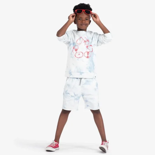 Appaman Sweatshirts & Hoodies|Graphic Tees-Highland Sweatshirt SkyTie-Dye