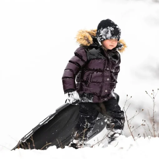 Appaman Winter Coats|Winter Coats-Kyla Puffer Coat Burgundy/Black