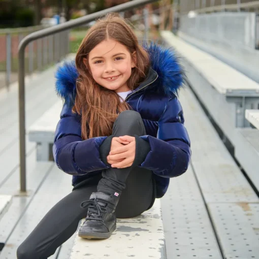 Appaman Winter Coats|Winter Coats-Kyla Puffer Coat NavyShine