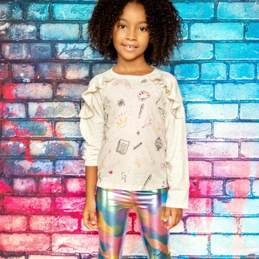 Appaman Leggings-Leggings MetallicMulti