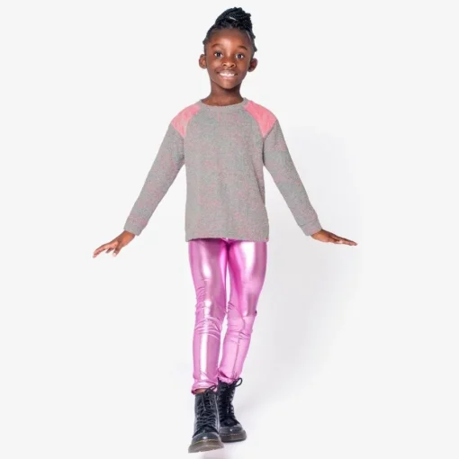 Appaman Leggings|Pants-Leggings MetallicPink