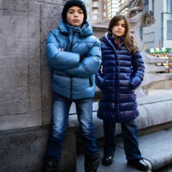 Appaman Appaman.com Exclusive|Winter Coats-Lovi Long Puffer Blue
