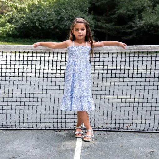 Appaman Casual Dresses|Tanks-Madison Dress BluePalms
