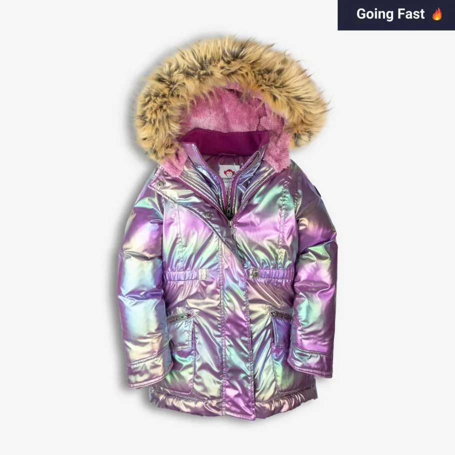 Appaman Winter Coats|Winter Coats-Middie Puffer Coat CodePink