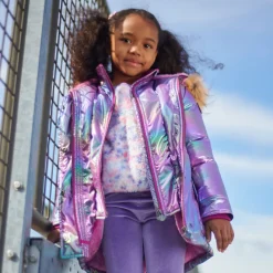 Appaman Winter Coats|Winter Coats-Middie Puffer Coat CodePink