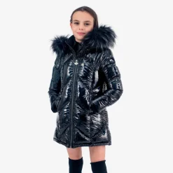 Appaman Winter Coats|Winter Coats-Nova Long Coat Black