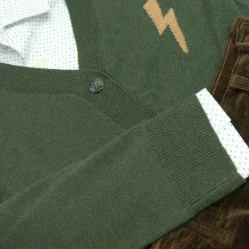 Appaman Sweaters-Obi Cardigan Pine