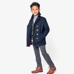 Appaman Winter Coats|Winter Coats-Pelham Peacoat MidnightNavy