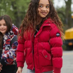 Appaman Winter Coats|Down Coats-Puffy Coat DeepPink