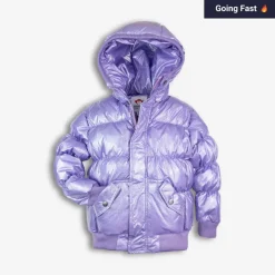 Appaman Winter Coats|Down Coats-Puffy Coat GlacialPurple