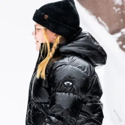 Appaman Winter Coats|Down Coats-Puffy Coat BlackGlitter