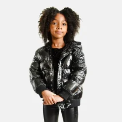 Appaman Winter Coats|Down Coats-Puffy Coat BlackGlitter