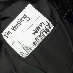 Appaman Winter Coats|Down Coats-Puffy Coat BlackGlitter