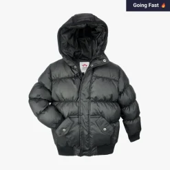 Appaman Winter Coats|Down Coats-Puffy Coat Black