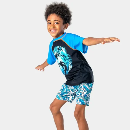 Appaman Swim-Rash Guard Blue