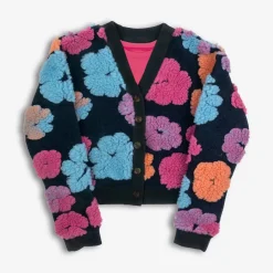 Appaman Sweaters-Raya Cardigan Set MultiFloral