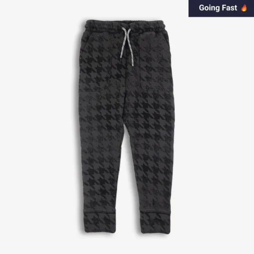 Appaman Sweatpants|Pants-Rest Day Sweatpants BlackHoundstooth