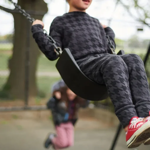 Appaman Sweatpants|Pants-Rest Day Sweatpants BlackHoundstooth