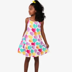 Appaman Casual Dresses|Tanks-Scarlett Dress HappyHearts