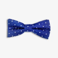 Appaman Ties & Belts|Ties & Belts-Silk Bow Tie White/BlueDots