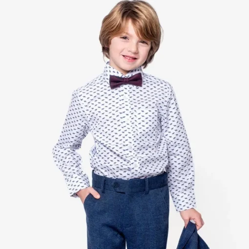 Appaman Ties & Belts|Ties & Belts-Silk Bow Tie BlackBurgundy